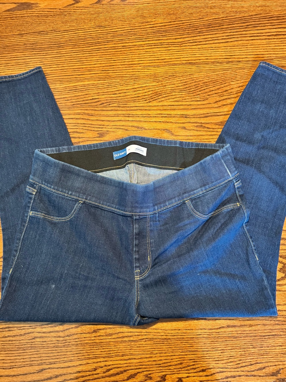 Old Navy Women's Dark Blue Stretch Jeggings